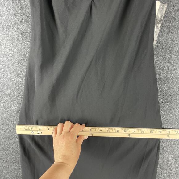 VTG Whimsigoth Witchy Fairy Maxi Dress Womens 7 Black Ruffle Y2K 90s Rampage NEW - Picture 6 of 14